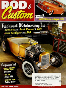 ROD & CUSTOM 2008 FEB - FRENCH HEADLAMP WITH LEAD, SHRINK METAL THE OLD WAY